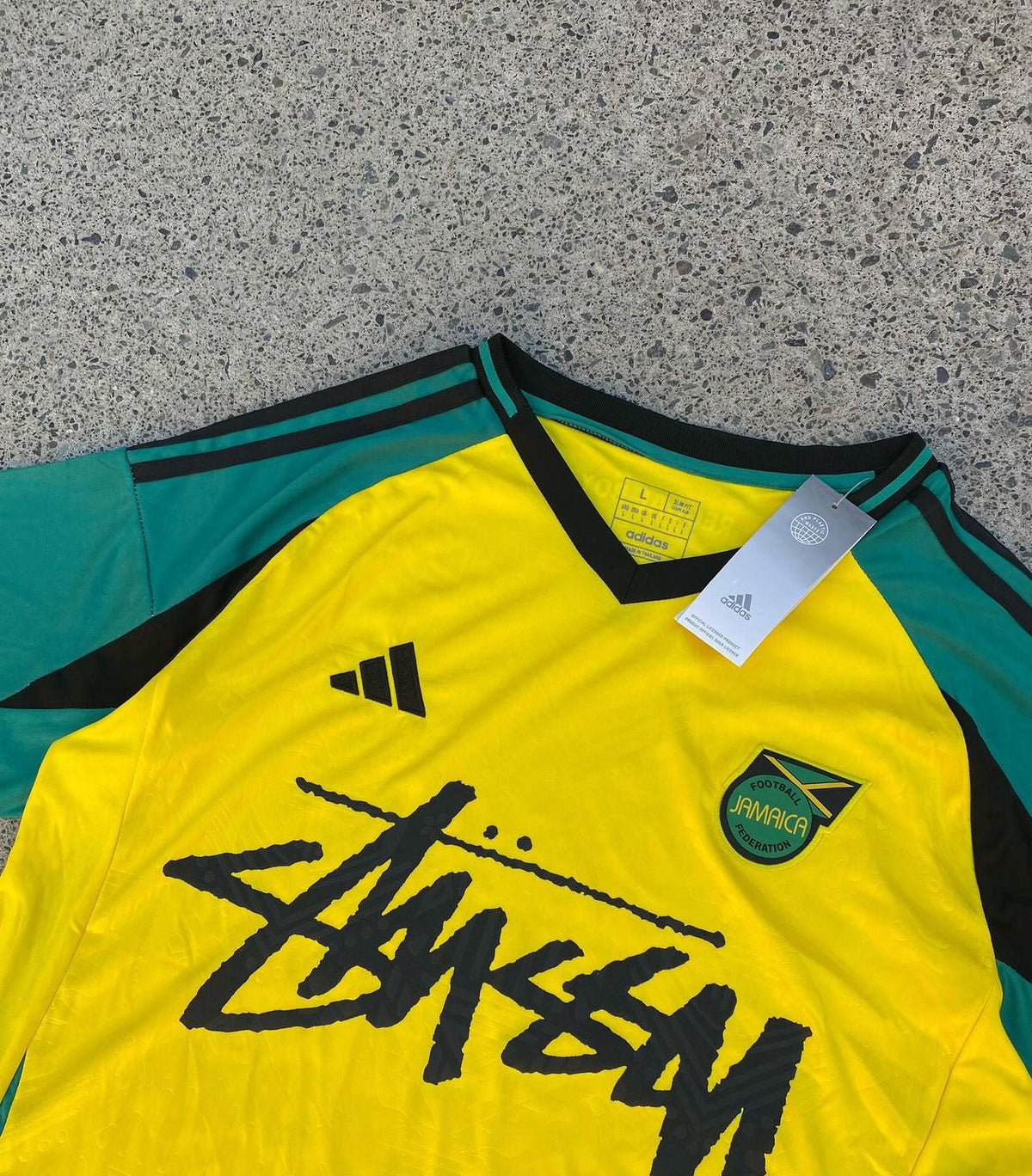 Stüssy x Jamaica Yellow Limited Edition Jersey