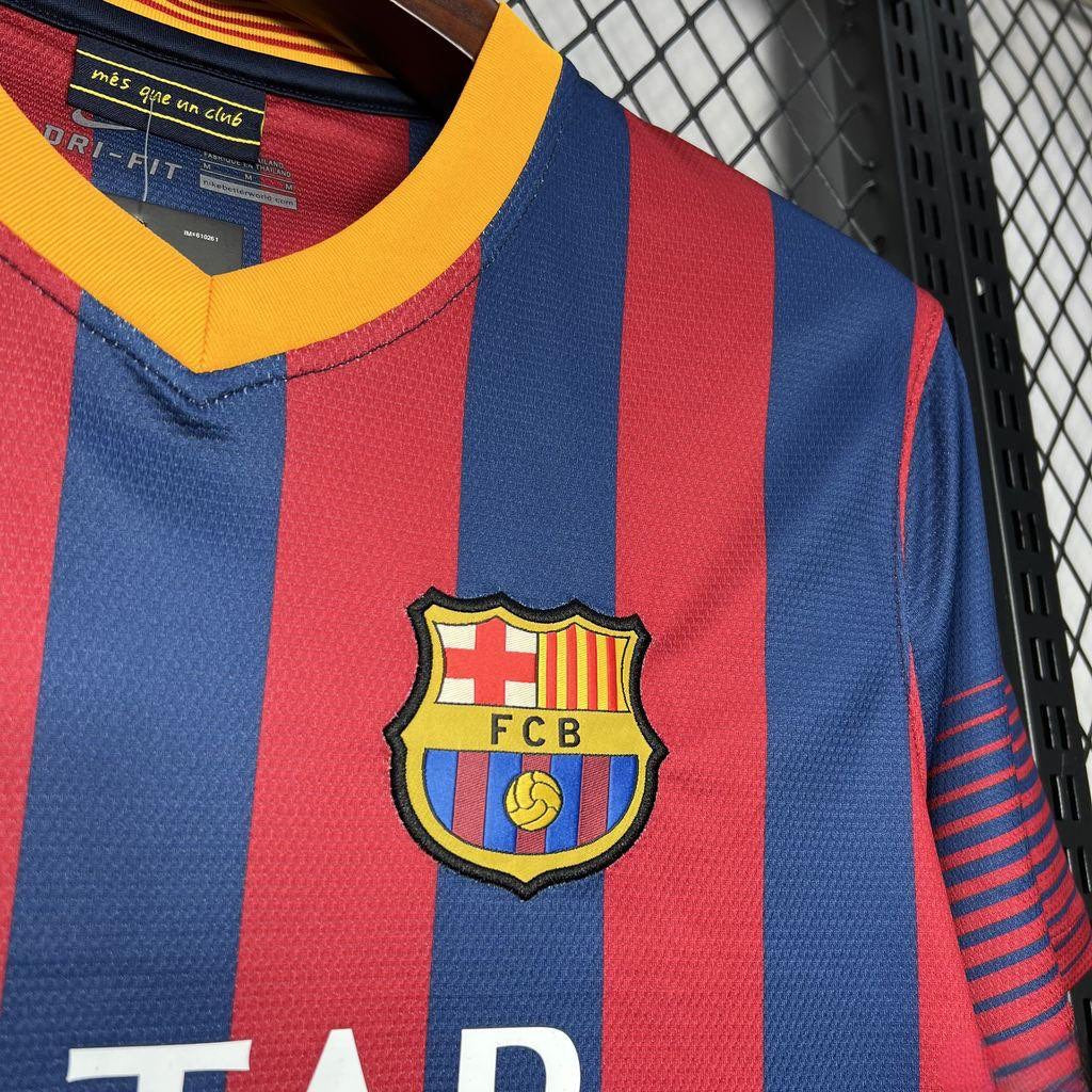 Barcelona 2013/14 Retro Home Jersey