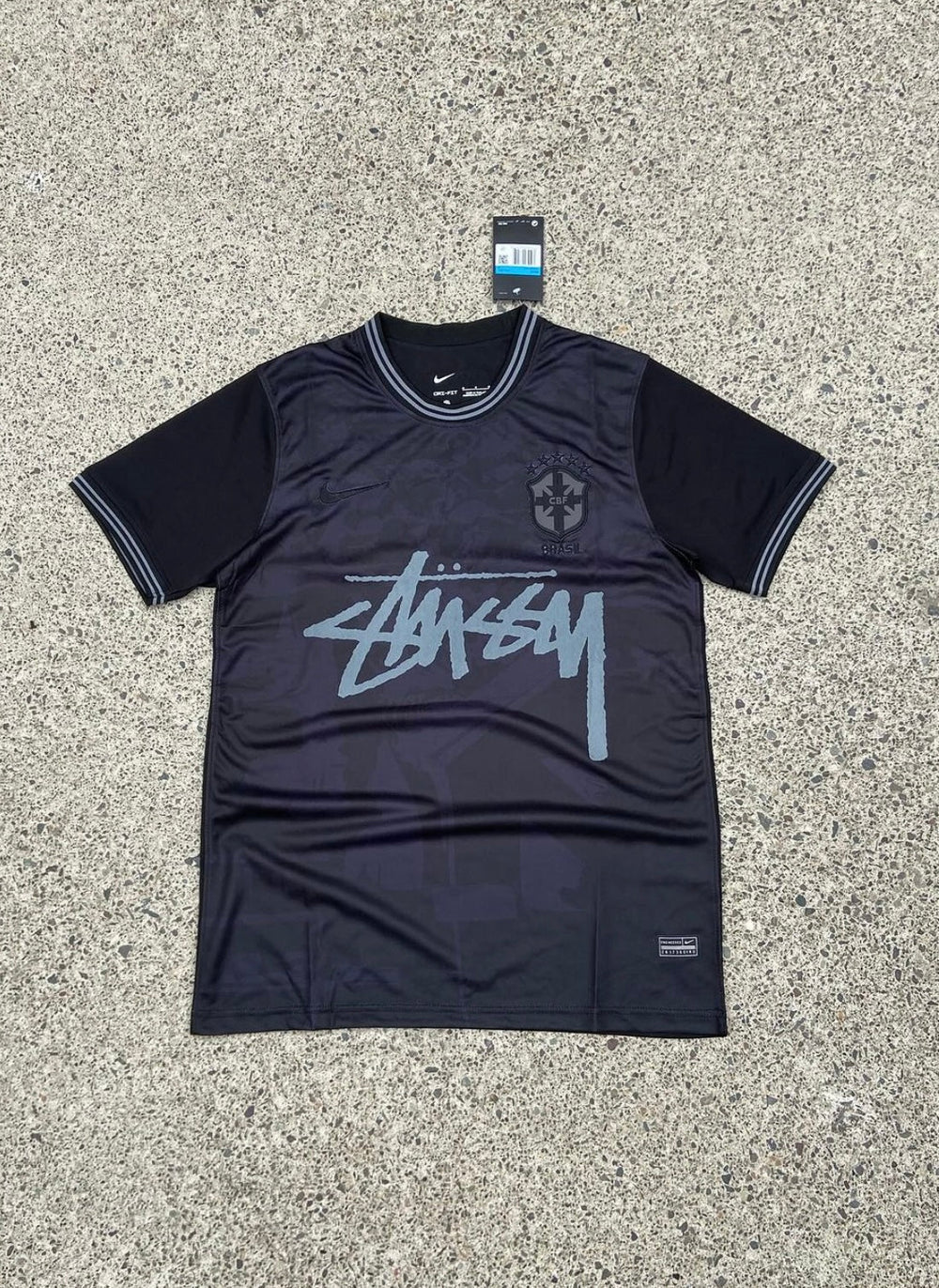 Stüssy x Brazil "Blackout" Limited Edition Jersey