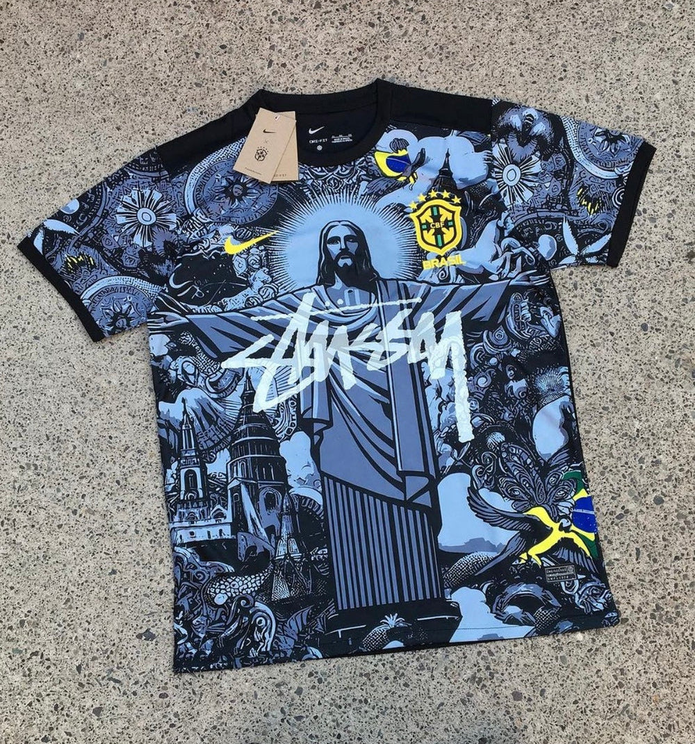 Stüssy x Brazil "Jesus" Limited Edition Jersey