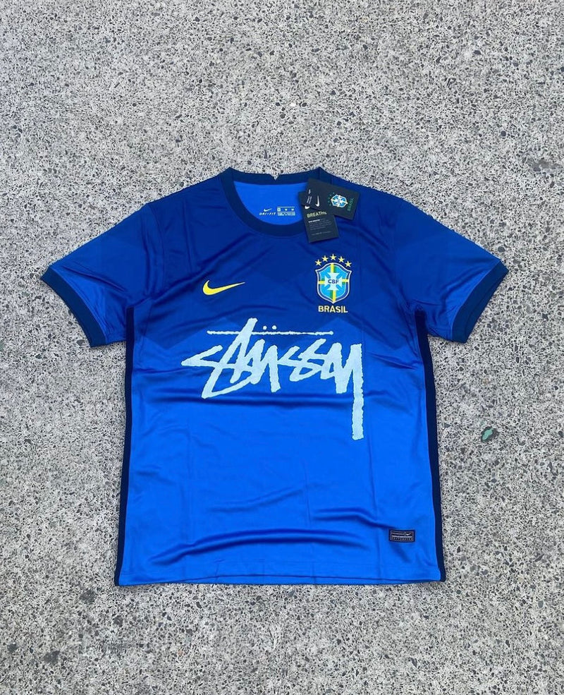 Stüssy x Brazil Blue Limited Edition Jersey