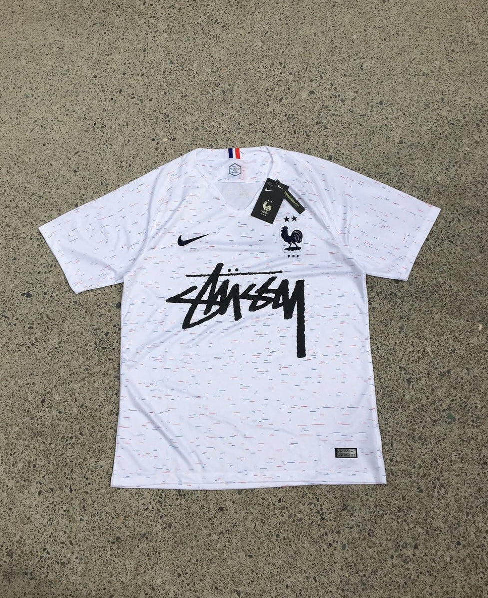 Stüssy x France White Limited Edition Jersey