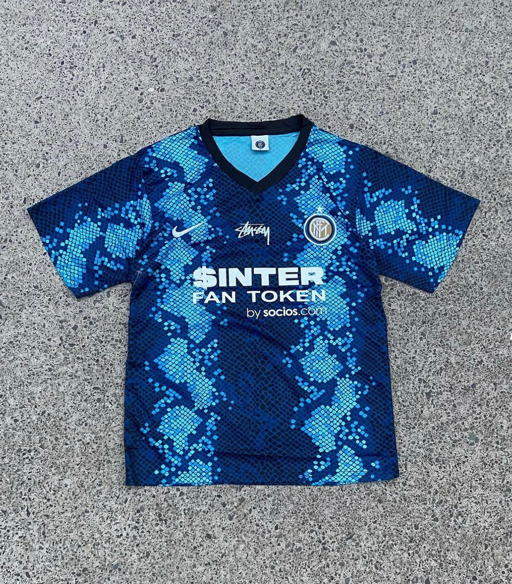 Stüssy x Inter Milan Navy Limited Edition Jersey