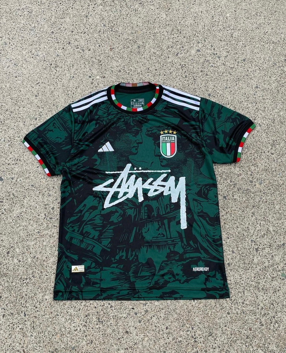 Stüssy x Italy "Azzuro Era" Limited Edition Jersey