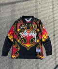 Stüssy x Japan 1998 Retro Long Sleeve Jersey