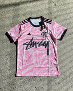 Stüssy x Flamengo Pink & Black Limited Edition Jersey