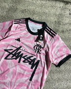 Stüssy x Flamengo Pink & Black Limited Edition Jersey