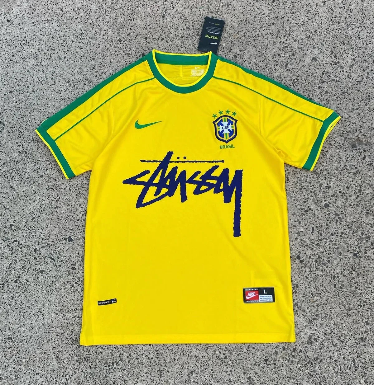 Stüssy x Brazil 1998 Limited Edition Jersey