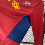 Barcelona 2008/09 Retro Champions League Home Long Sleeve Jersey