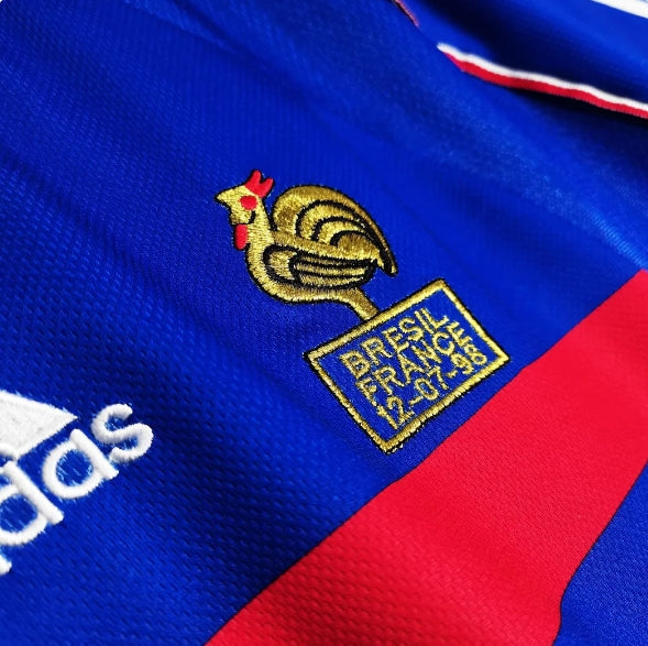 France 1998 Retro World Cup Home Jersey