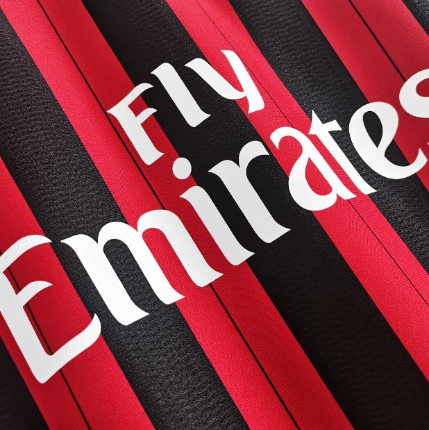 AC Milan 2013/14 Retro Home Long Sleeve Jersey