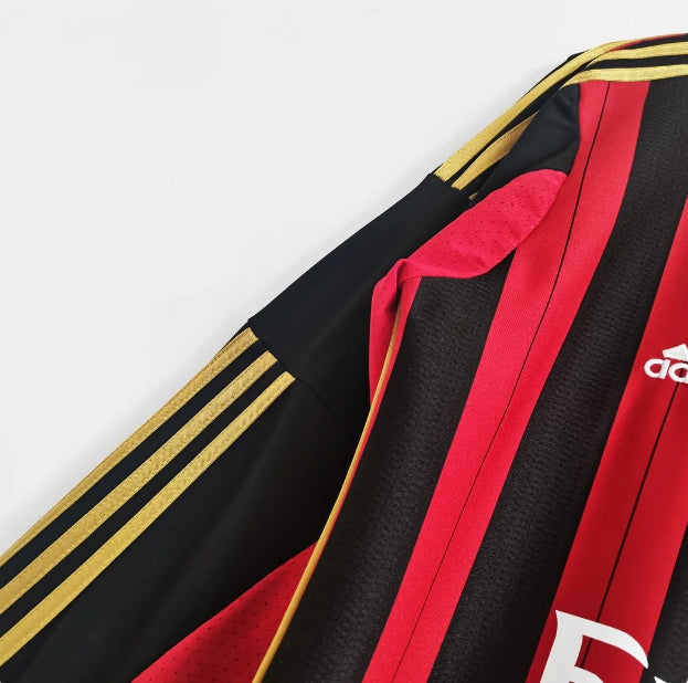 AC Milan 2013/14 Retro Home Long Sleeve Jersey
