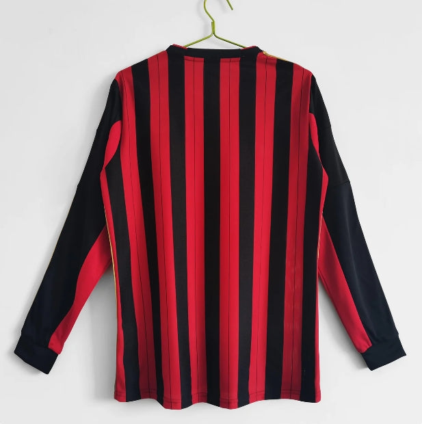 AC Milan 2013/14 Retro Home Long Sleeve Jersey