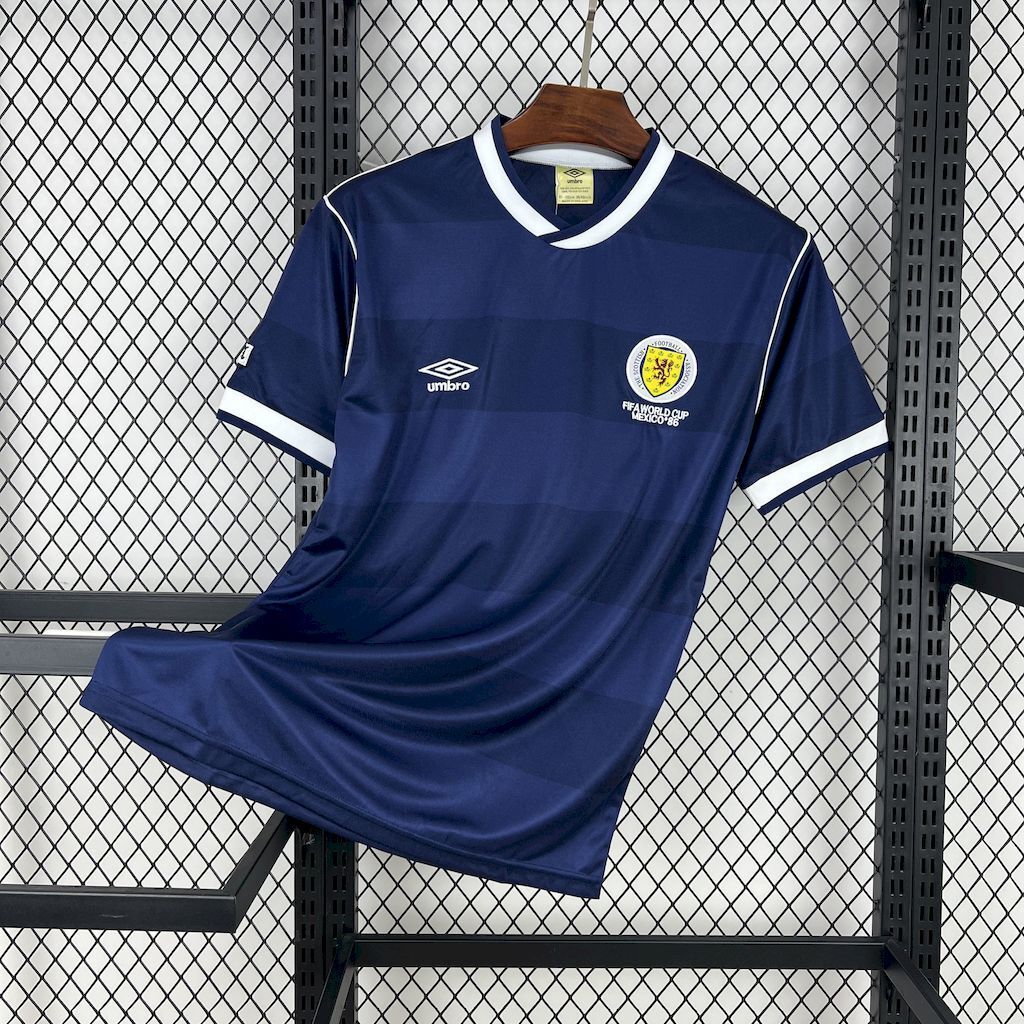 Scotland 1986 Retro Home Jersey