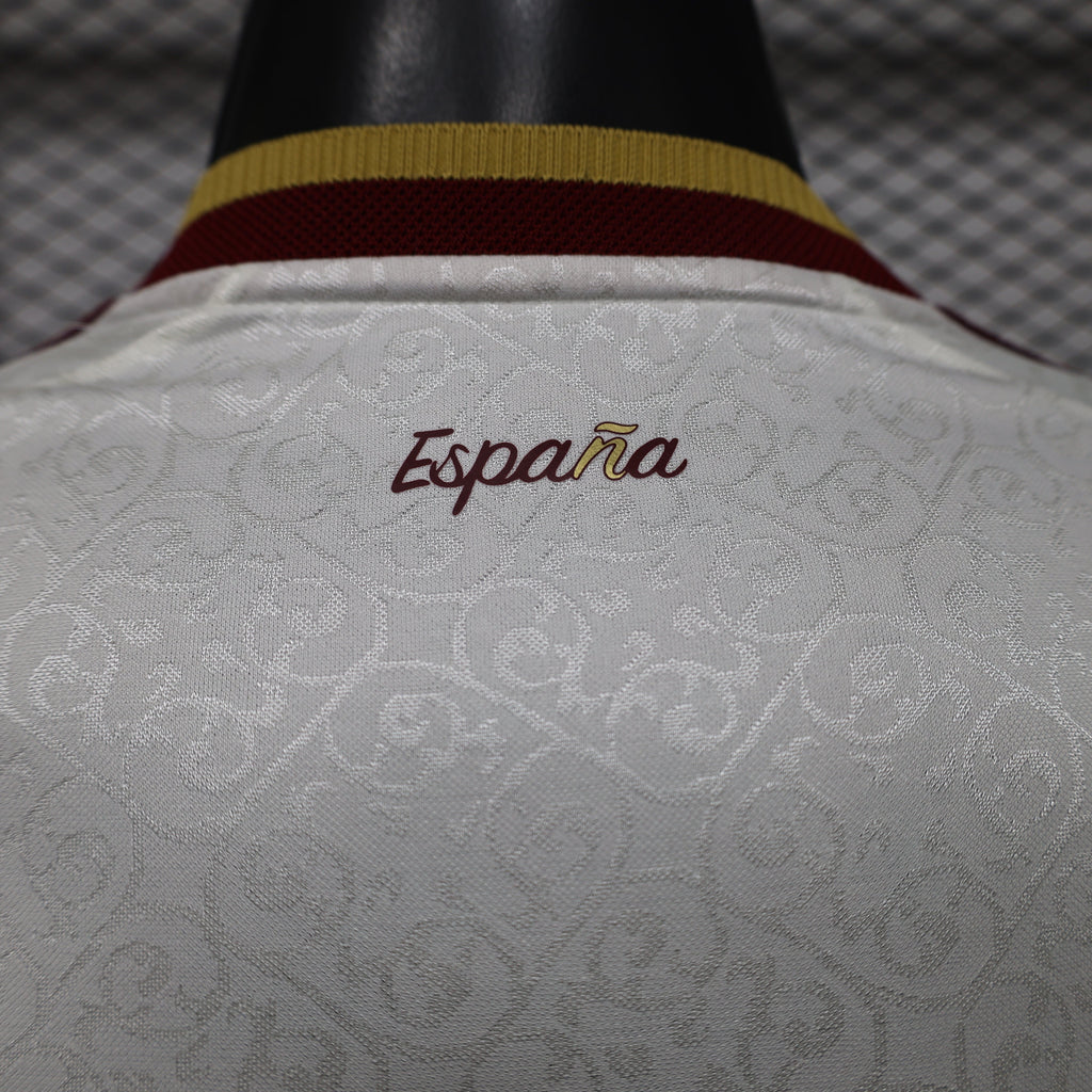 Spain World Cup 2026 Away Long Sleeve Jersey Player Version