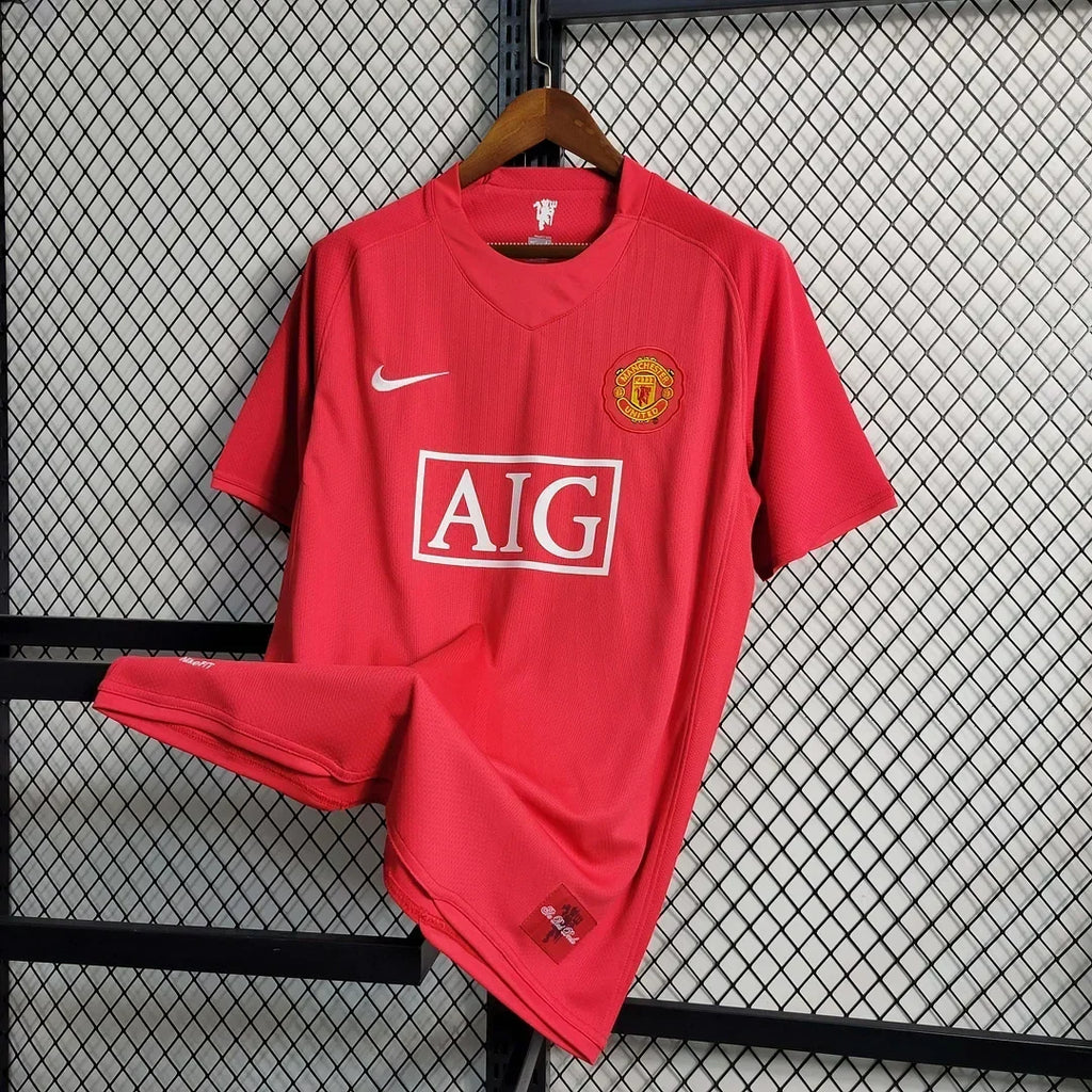 Manchester United 2007/08 Retro Home Jersey