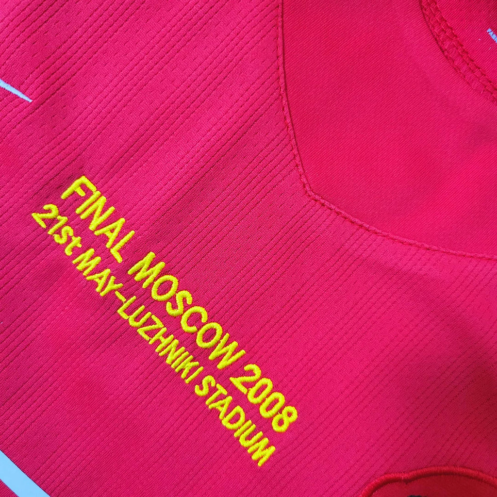 Manchester United 2007/08 Retro Champions League Home Jersey