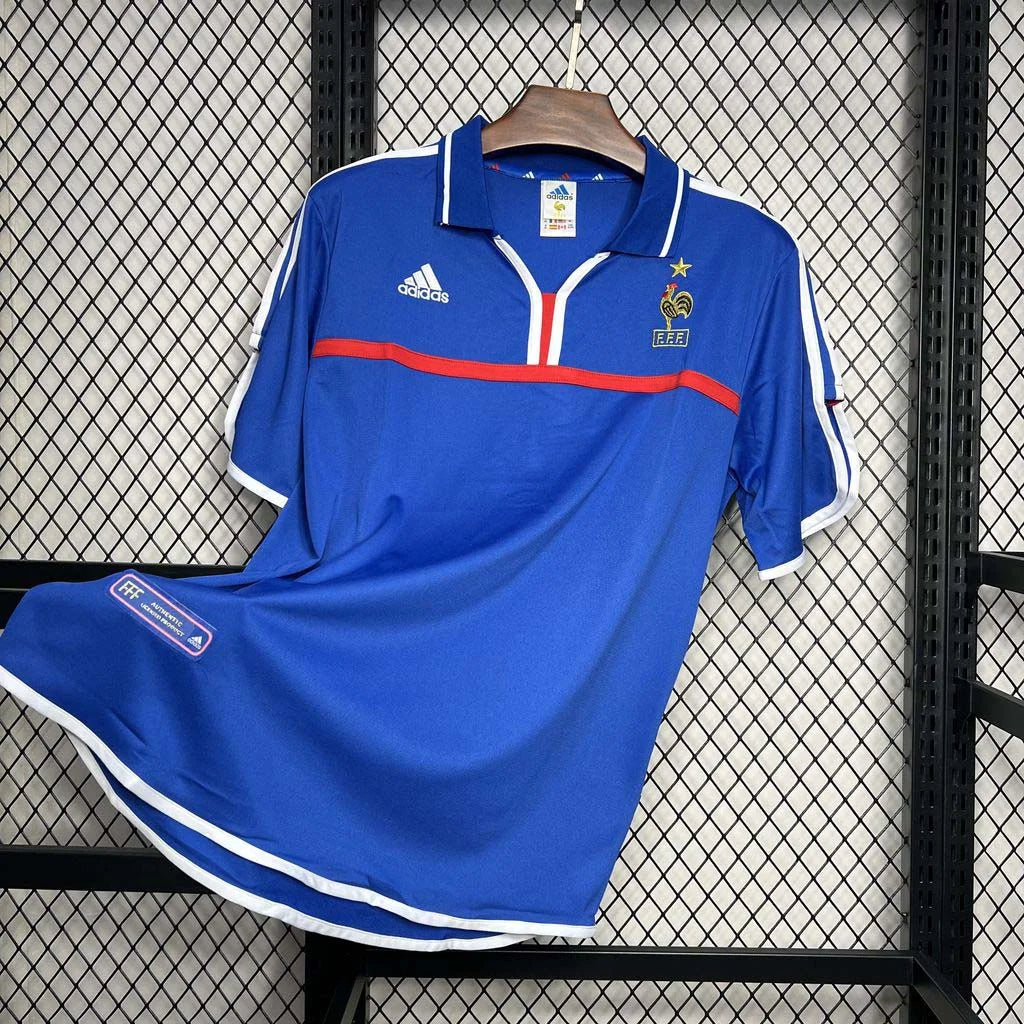 France 2000 Retro Home Jersey