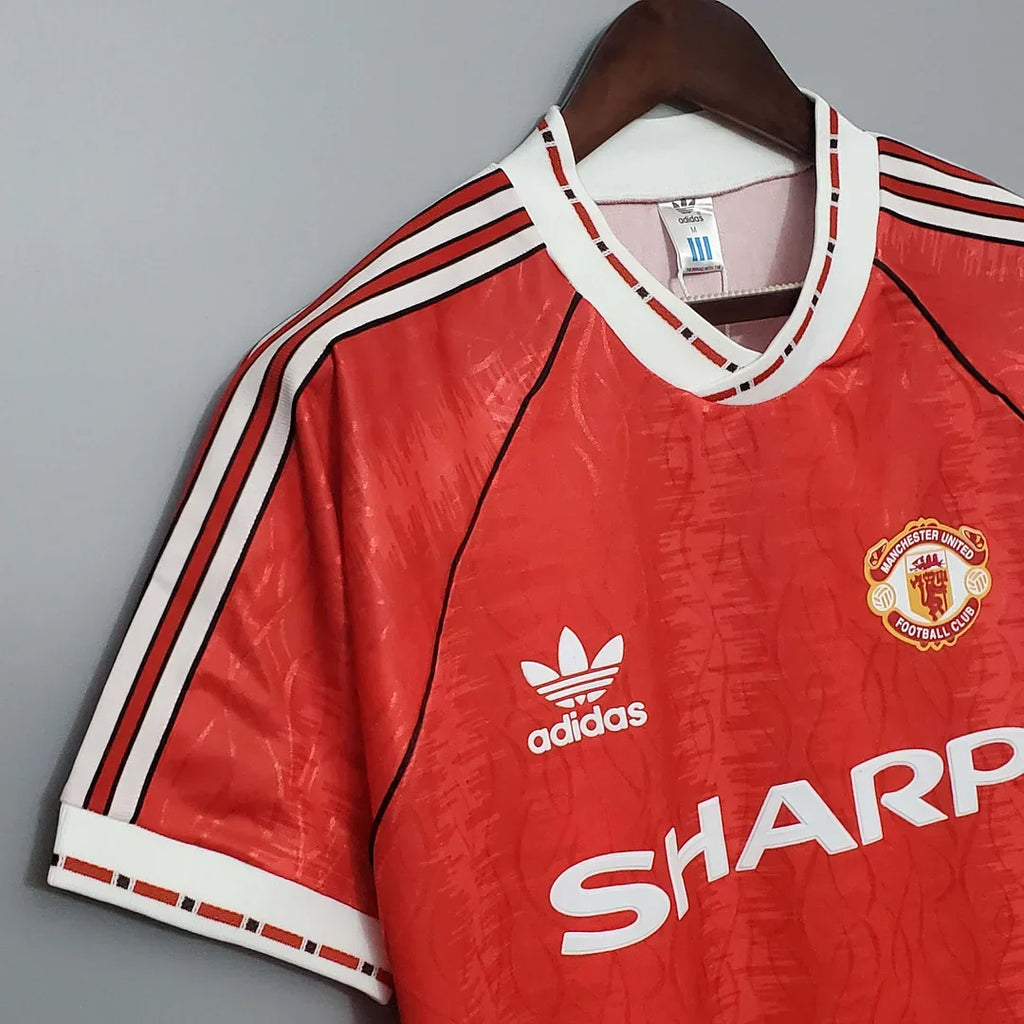 Manchester United 1990/92 Retro Home Jersey