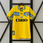 Lazio 1998/99 Retro Yellow Away Jersey
