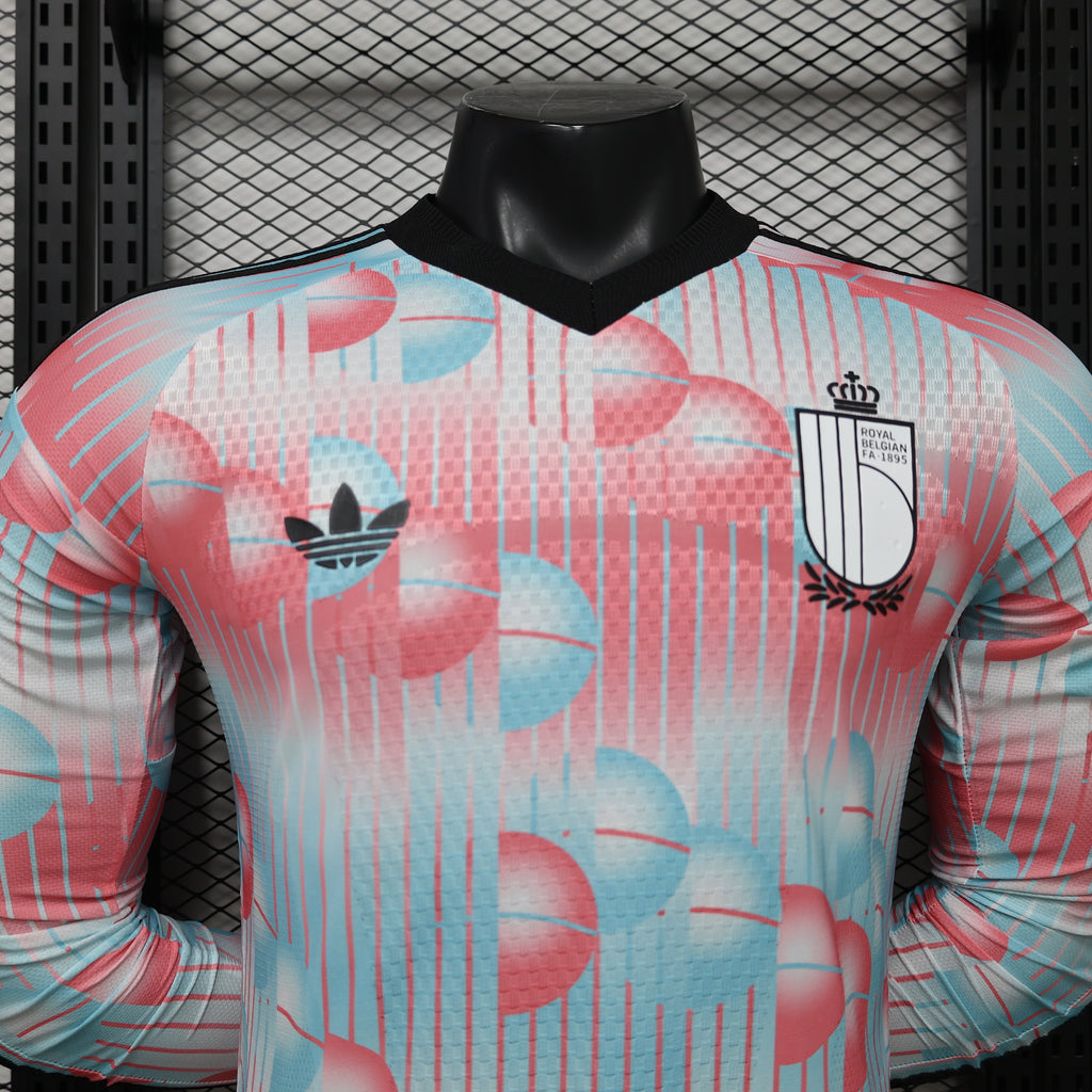 Belgium World Cup 2026 Away Long Sleeve Jersey Player Version