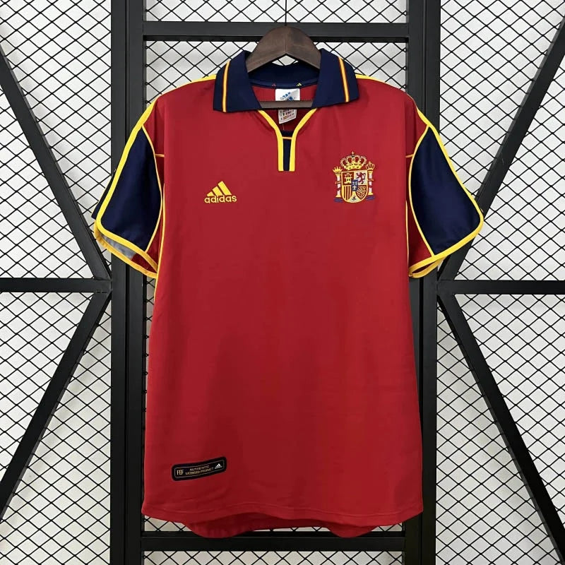 Spain 2000 Retro Home Jersey