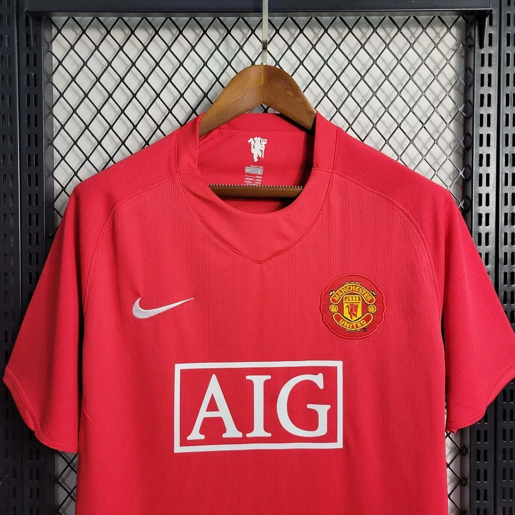 Manchester United 2007/08 Retro Home Jersey