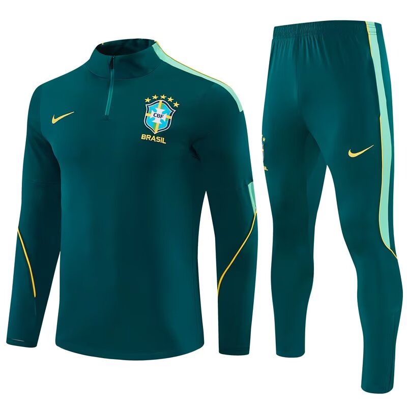 Brazil Green Tracksuit 2026/27