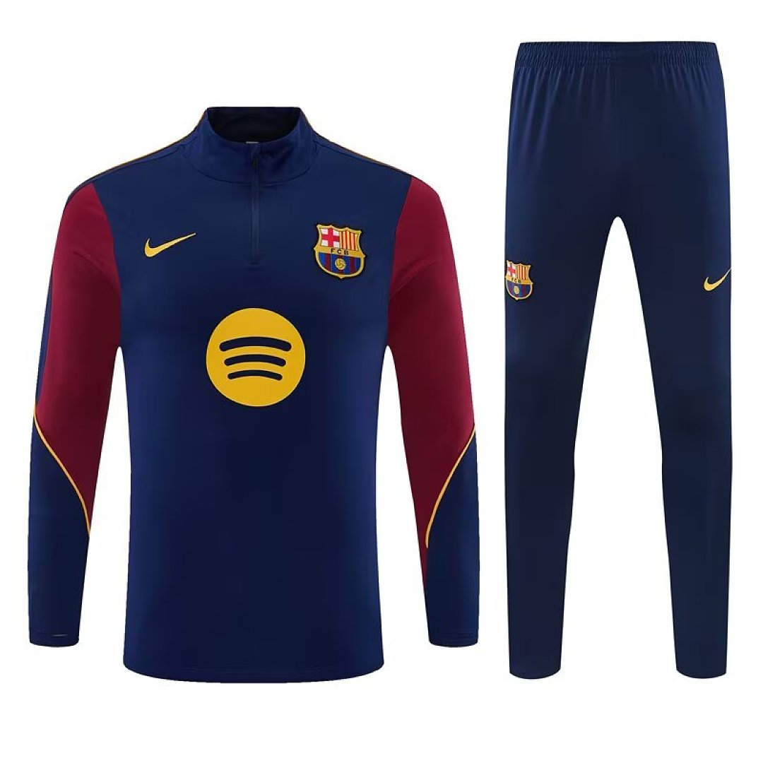 Barcelona Dark Blue Tracksuit 2026/27