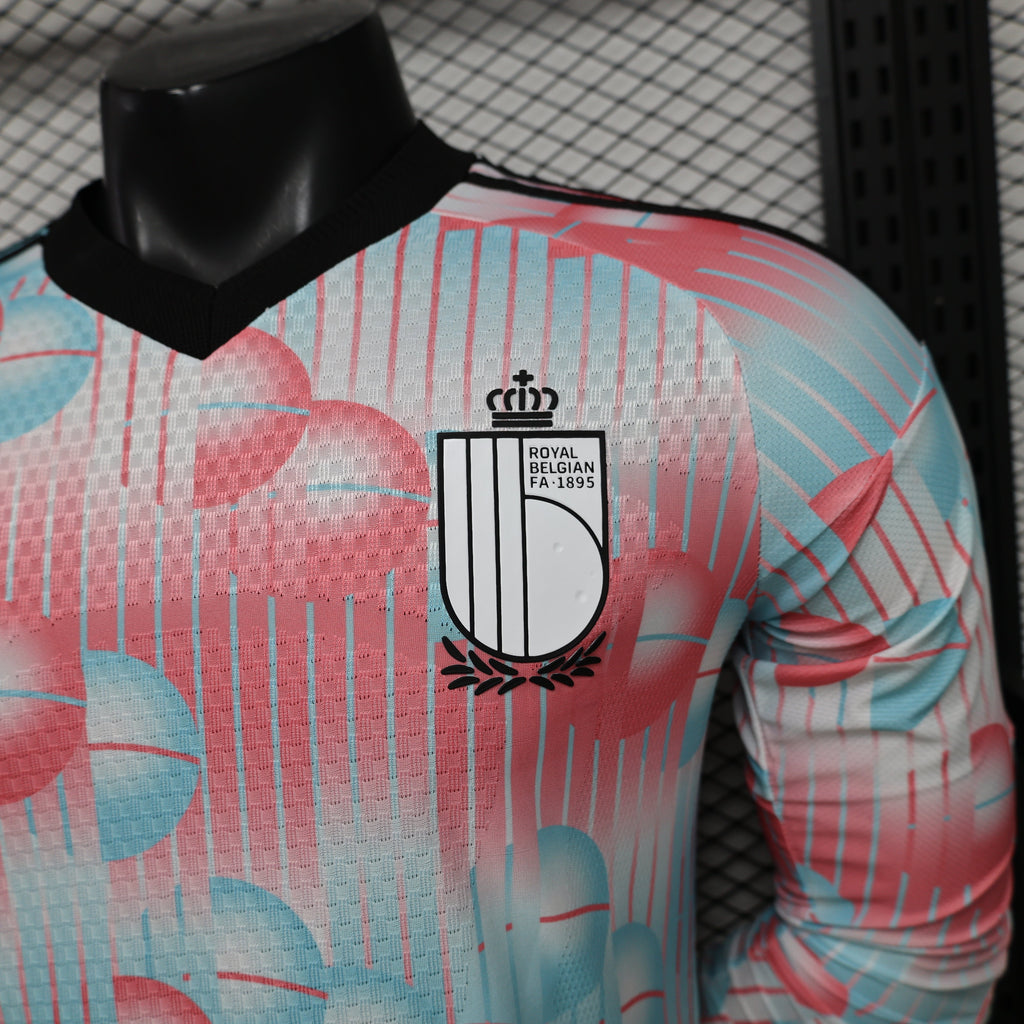 Belgium World Cup 2026 Away Long Sleeve Jersey Player Version