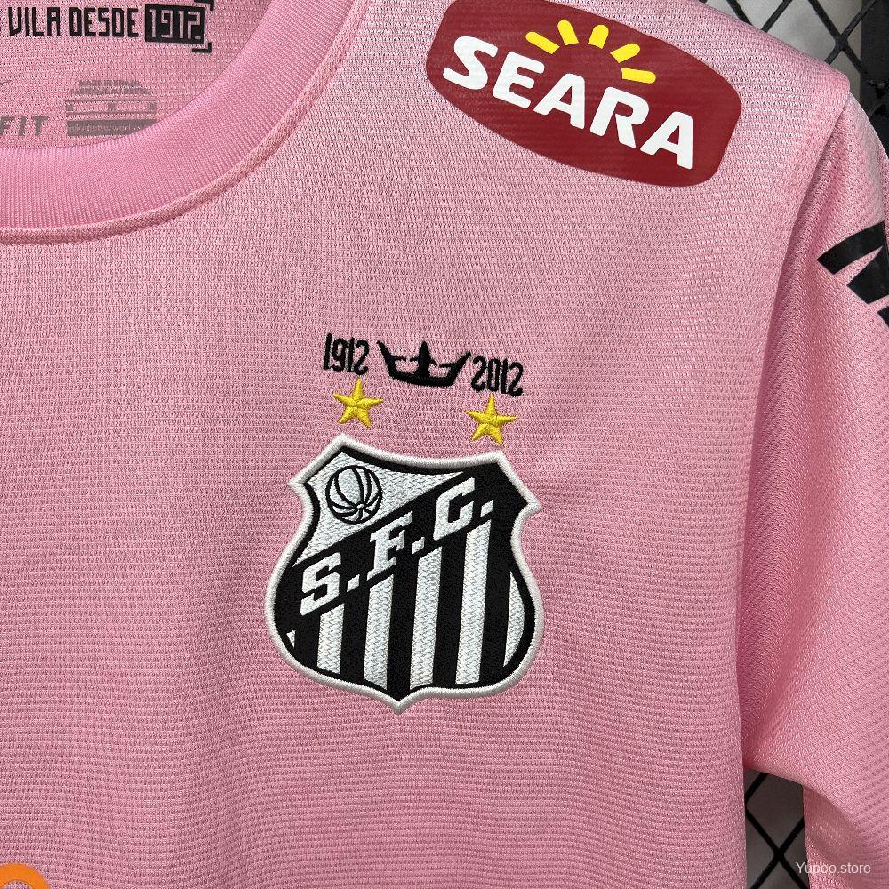 Santos 2012 Retro Pink Limited Edition Home Jersey