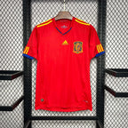 Spain 2010 Retro Home Jersey