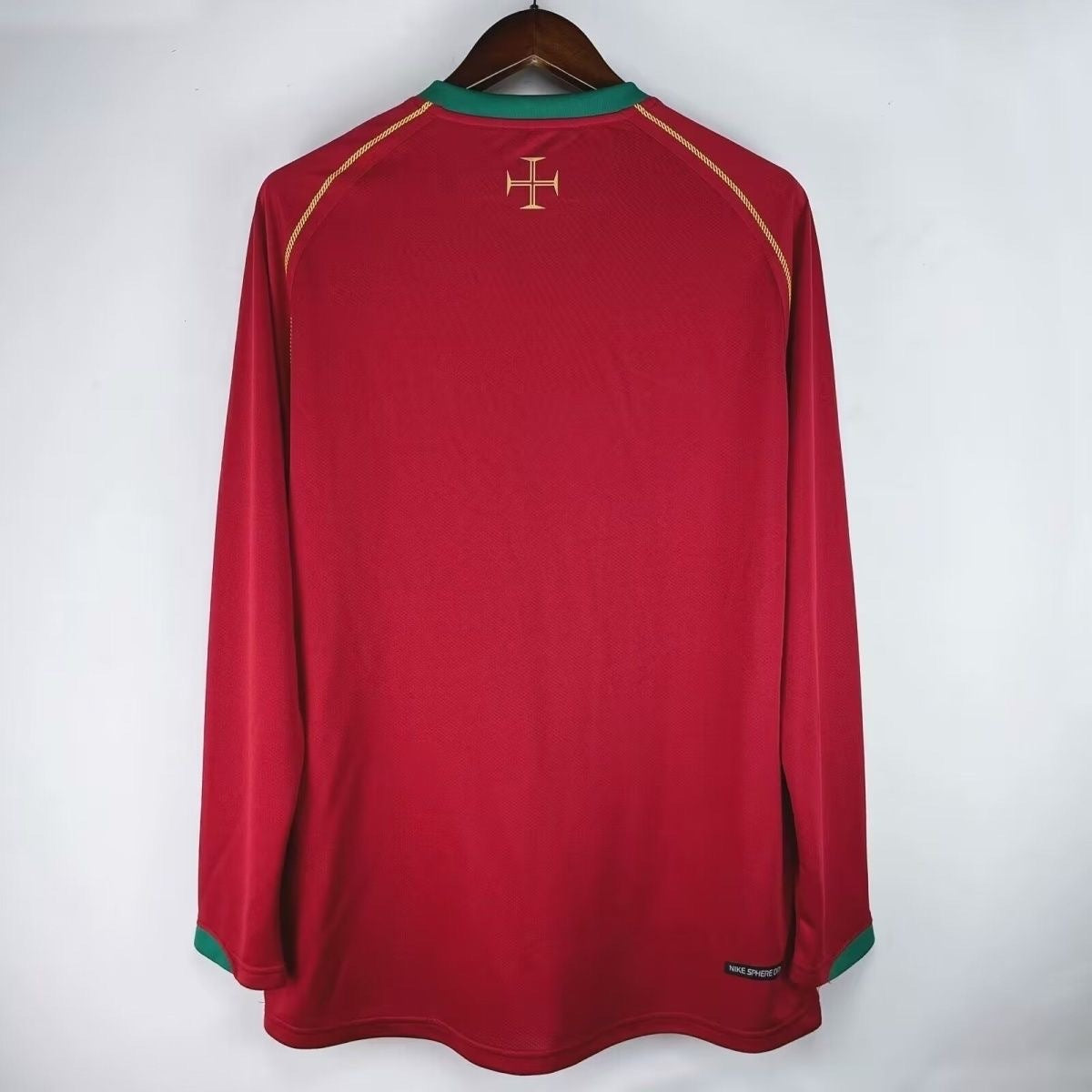 Portugal 2006 Retro Home Long Sleeve Jersey