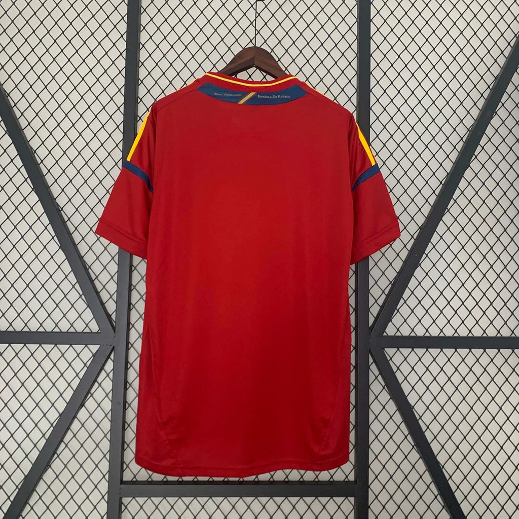 Spain 2012 Retro Home Jersey