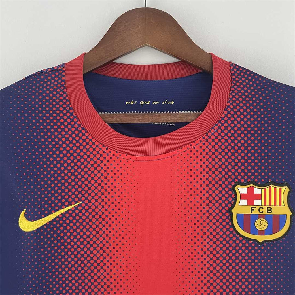 Barcelona 2012/13 Retro Home Long Sleeve Jersey