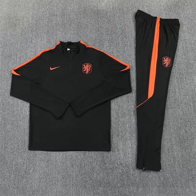 Netherlands Black Tracksuit 2026/27