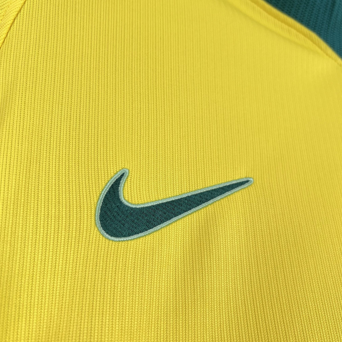 Brazil World Cup 2026 Home Long Sleeve Jersey Fan Version