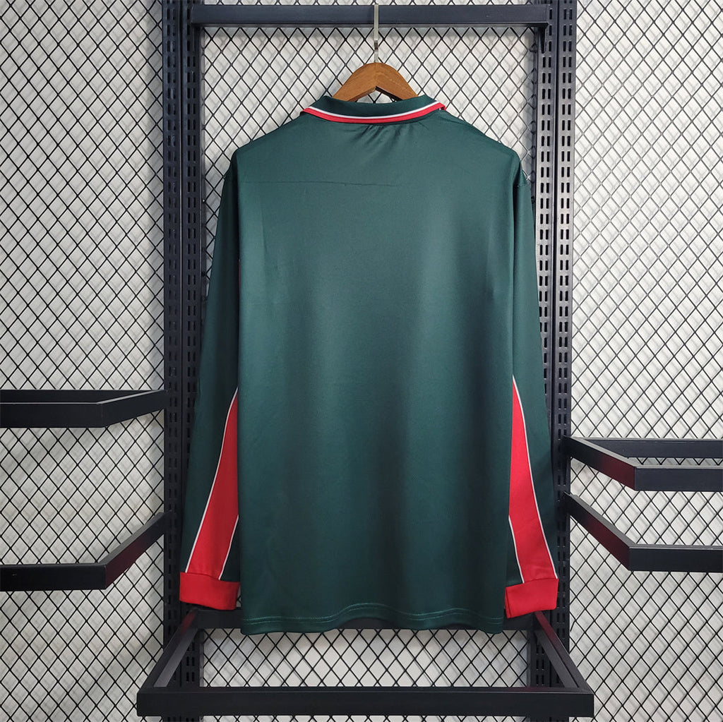 Morocco 1998 Retro Home Long Sleeve Jersey