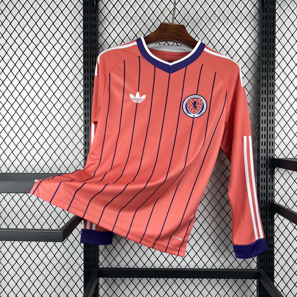 Scotland World Cup 2026 Away Long Sleeve Jersey Fan Version