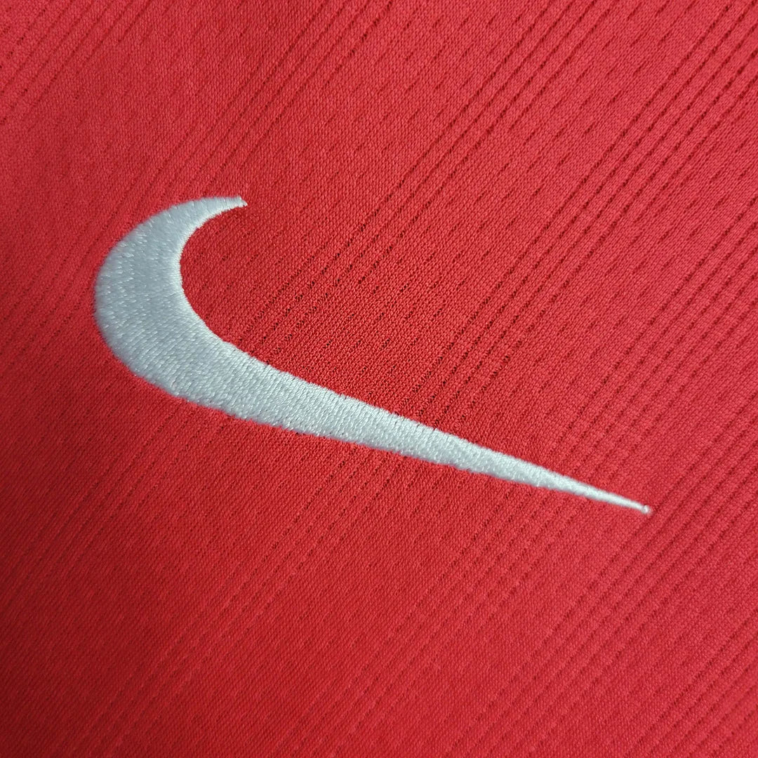 Manchester United 2007/08 Retro Home Long Sleeve Jersey