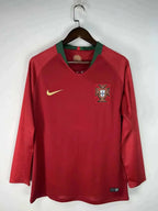 Portugal 2018 Retro Home Long Sleeve Jersey
