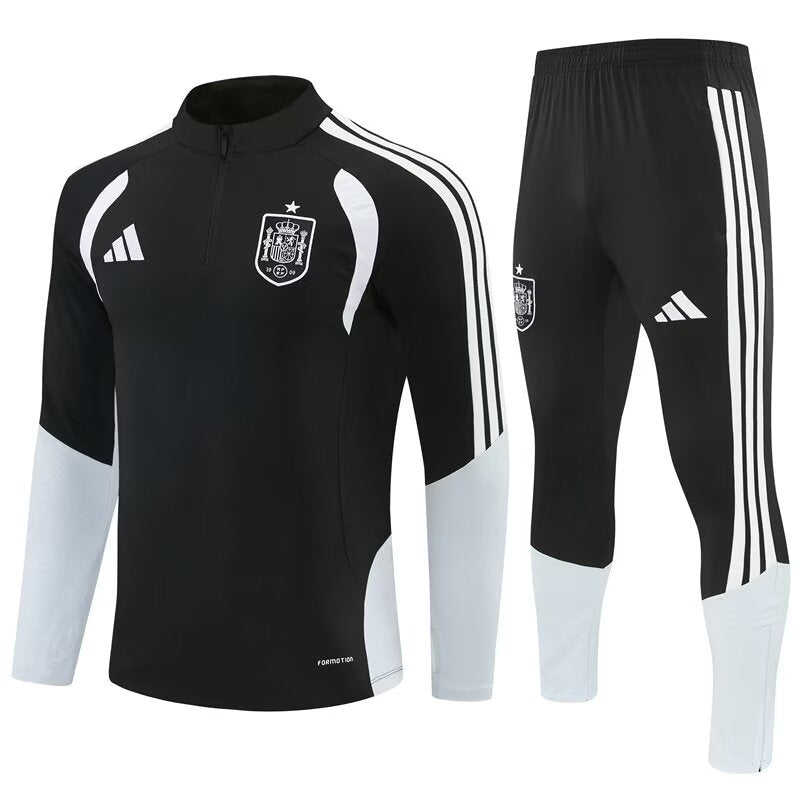Spain Black Tracksuit 2026/27