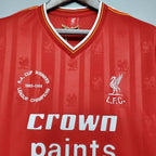 Liverpool 1985/86 Retro FA Cup & League Champions Home Jersey