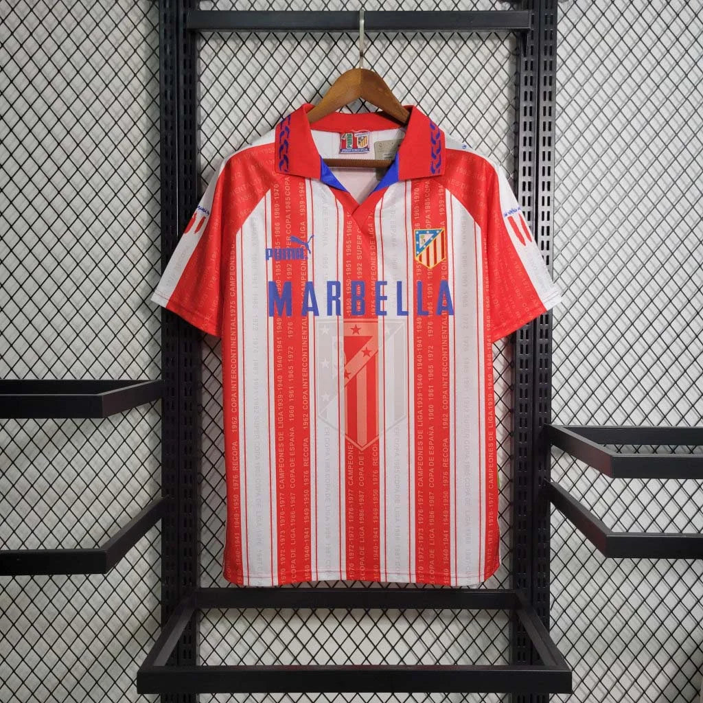 Atletico Madrid 1994/95 Retro Home Jersey