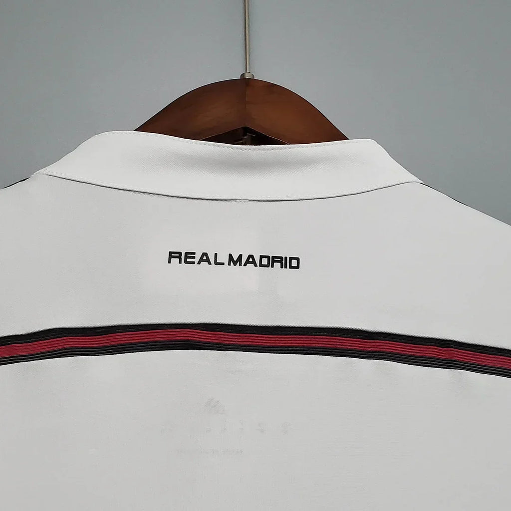 Real Madrid 2014/15 Retro Home Long Sleeve Jersey