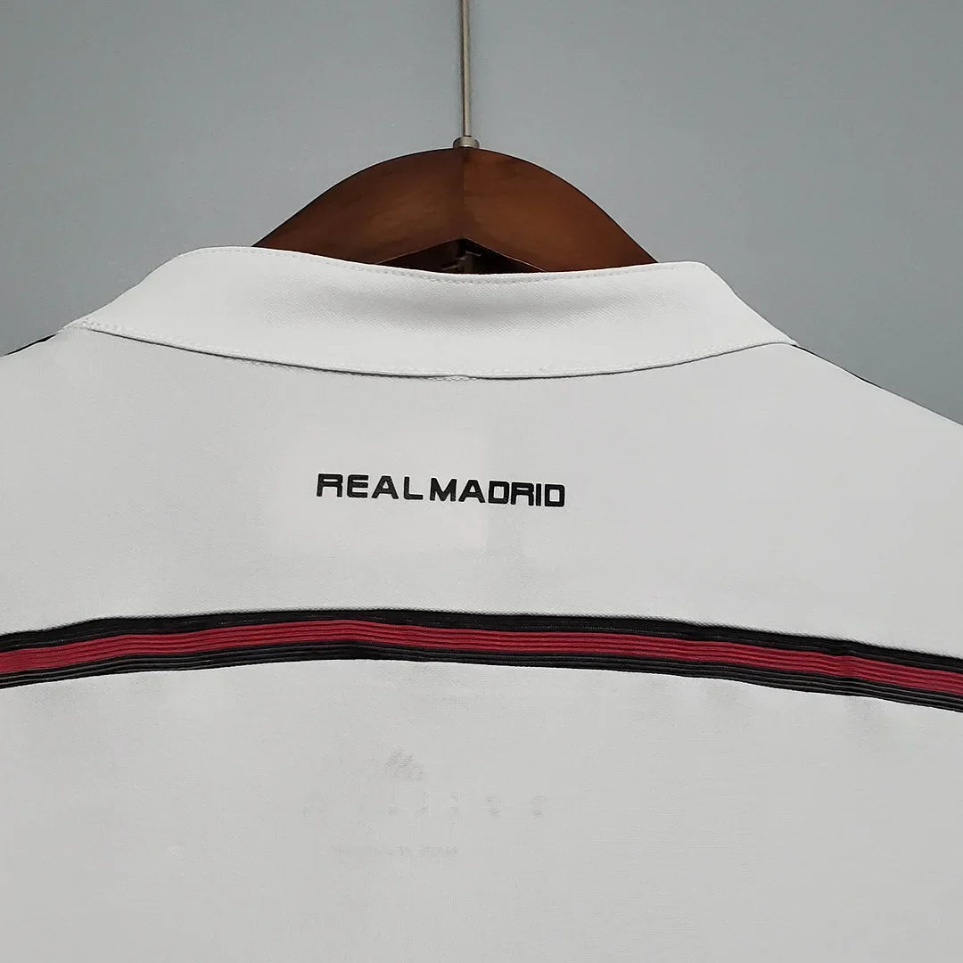 Real Madrid 2014/15 Retro Home Long Sleeve Jersey