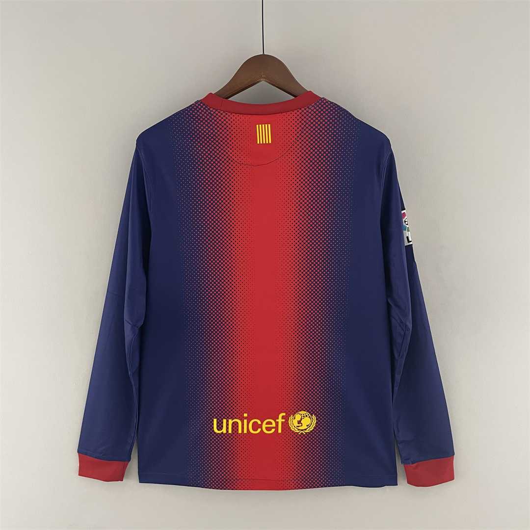 Barcelona 2012/13 Retro Home Long Sleeve Jersey
