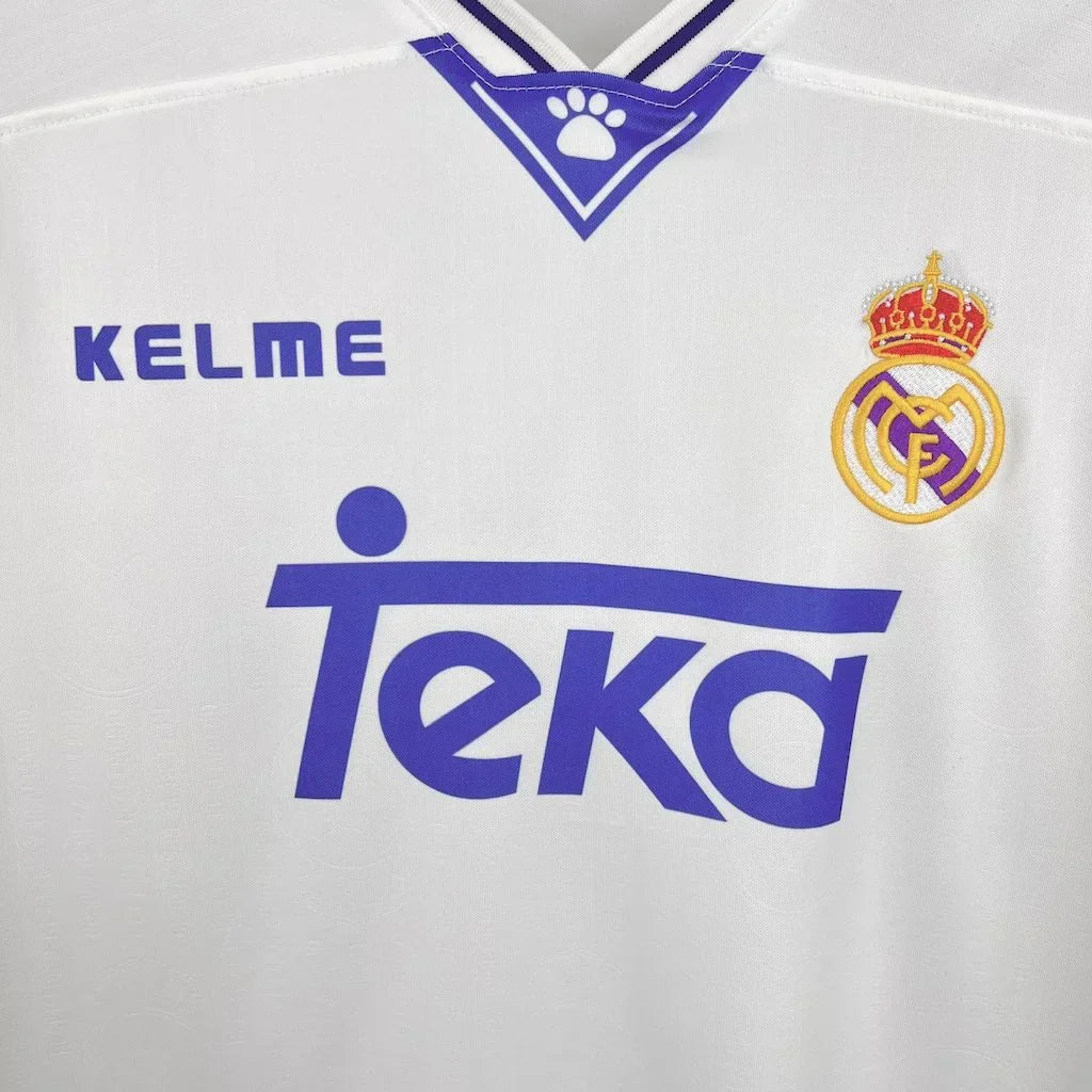 Real Madrid 1996/97 Retro Home Jersey