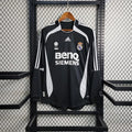 Real Madrid 2006/07 Retro Away Long Sleeve Jersey