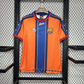 Barcelona 1997/98 Retro Orange & Blue Away Jersey